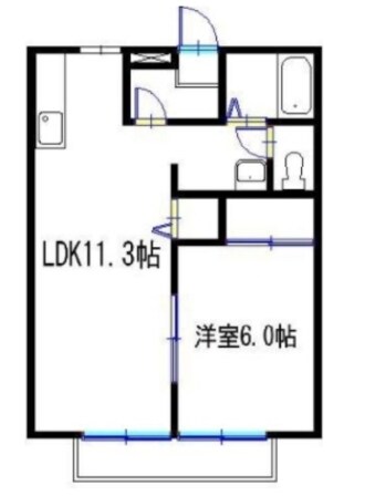 姫路駅 バス14分  日赤病院前下車：停歩4分 3階の物件間取画像